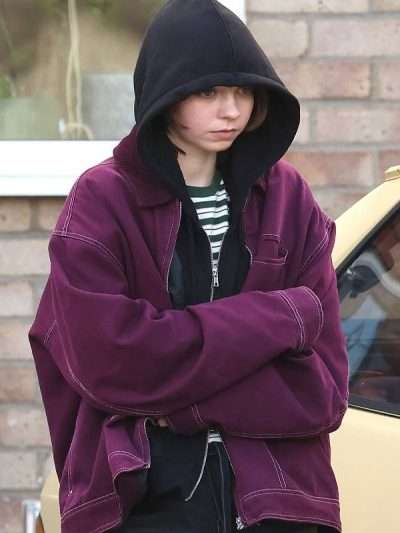 Pip Fitz Amobi A Good Girl's Guide to Murder Purple Cotton Jacket