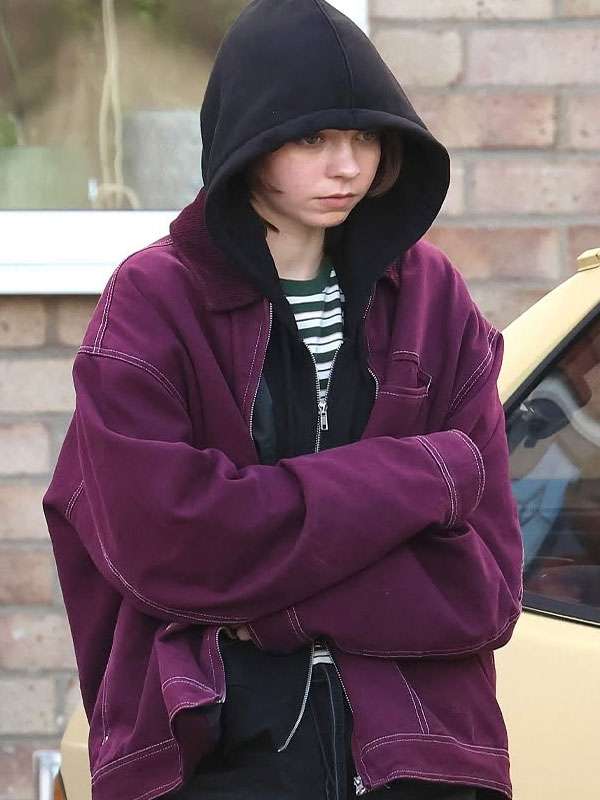 Pip Fitz Amobi A Good Girl's Guide to Murder Purple Cotton Jacket