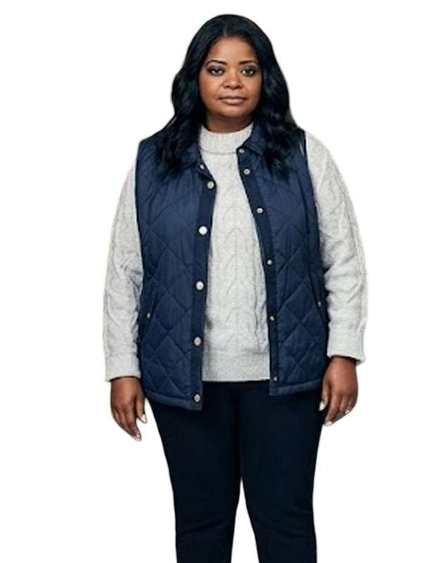 Octavia Spencer Ride or Die S01 Blue Vest