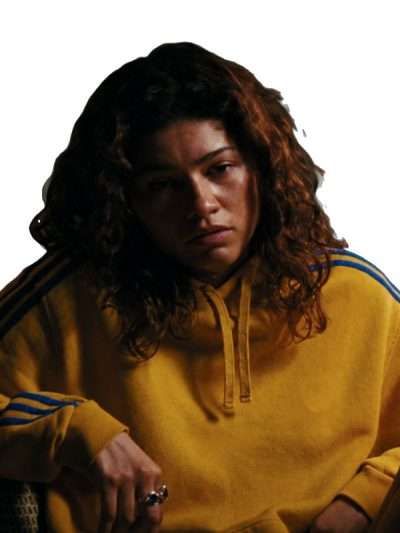 Rue Bennett TV Series Euphoria 2026 Yellow Pullover Hoodie