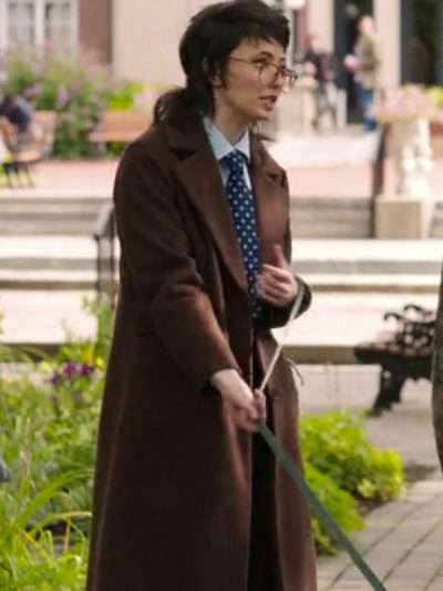 Sarah Sherman Roommates 2026 Brown Coat