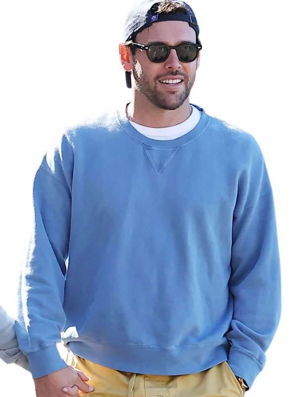 Scooter Braun Sydney Harbour 2026 Blue Sweatshirt
