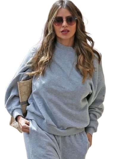 Sofia Vergara America's Got Talen Grey Sweatshirt