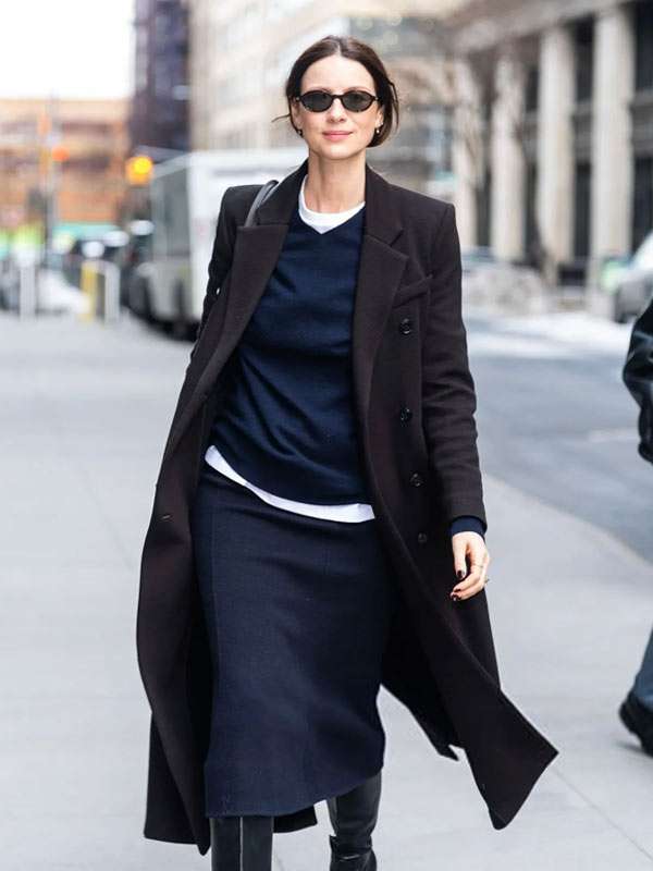 2026 Caitriona Balfe Wool Coat