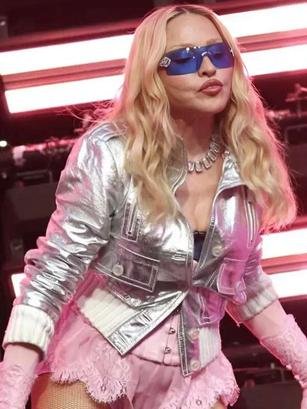 Surprise Concert 2026 Madonna Silver Jacket