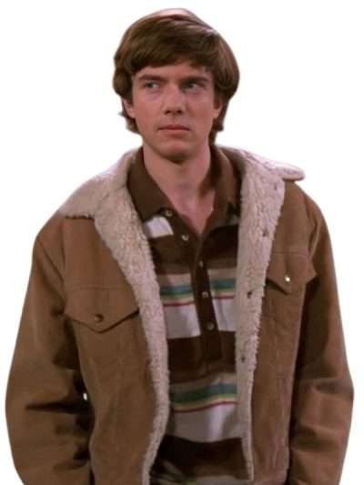 That '70s Show Topher Grace Shearling Leather Jacket