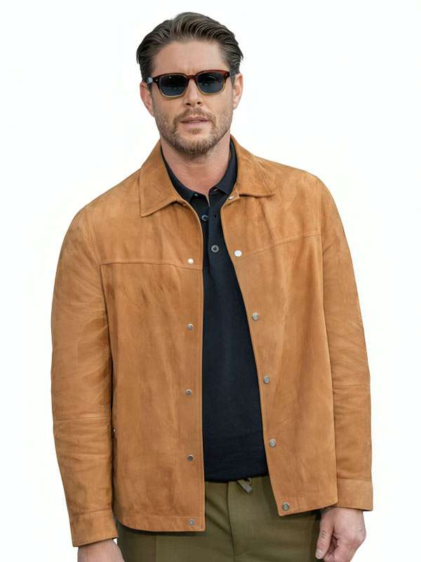 The Boys S02 Jensen Ackles Tan Brown Leather Jacket