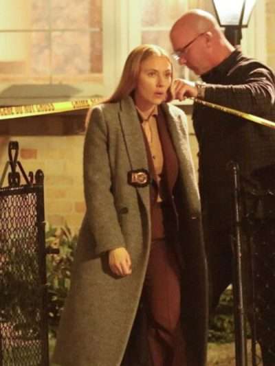 The Exorcist 2027 Scarlett Johansson Grey Coat