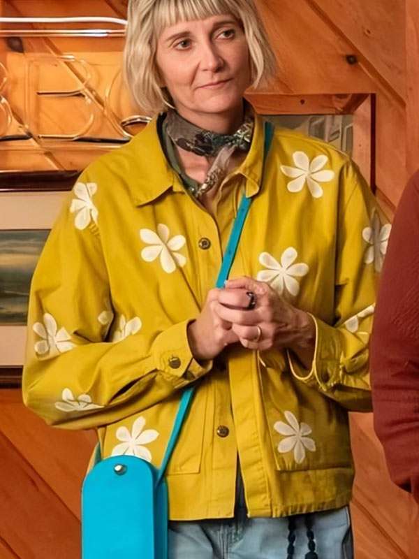 The Four Seasons 2026 Anne Yellow Daisy Print Jacket