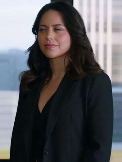 The Rookie S08 Angela Lopez Black Blazer