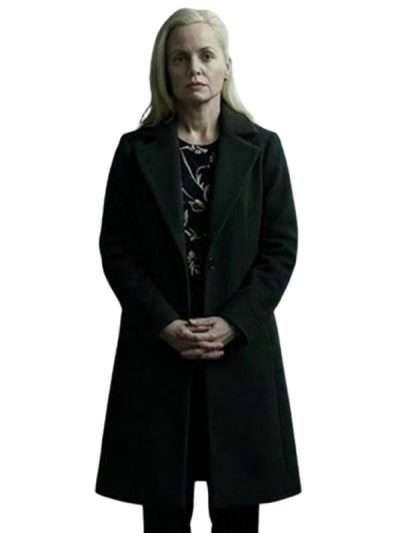 Mena Suvari Time of Death Wool Coat