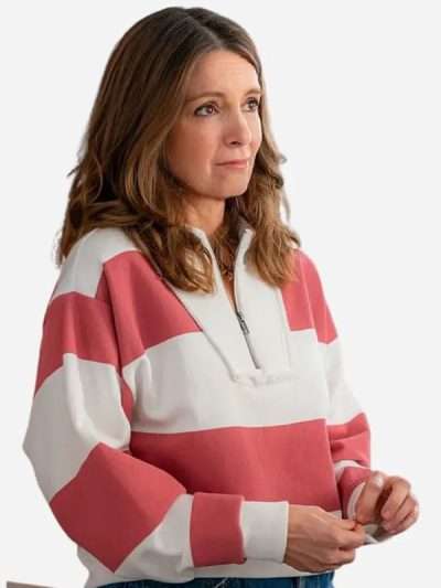 Tina Fey The Four Seasons 2026 Striped Sweatshirt
