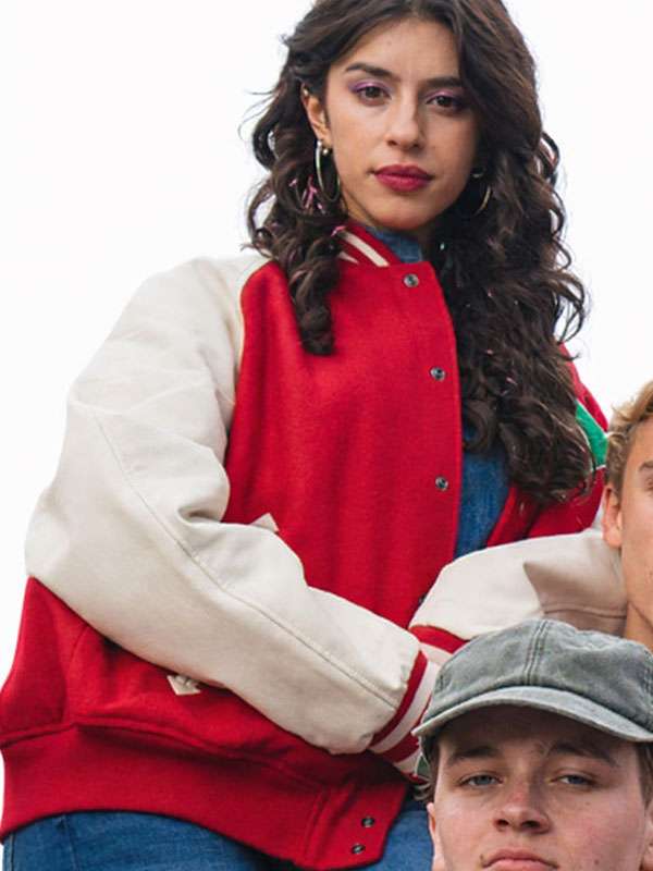 A Good Girl's Guide to Murder Yali Topol Margalith Varsity Jacket