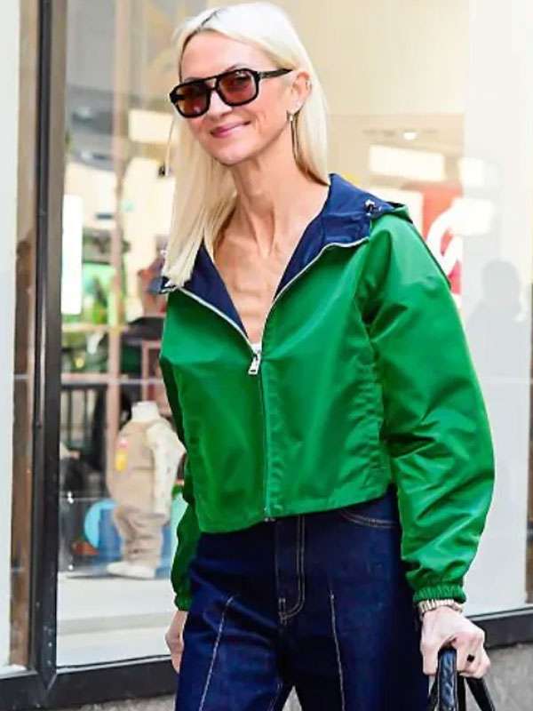 Zanna Roberts Rassi NYC 2026 Green Hooded Jacket