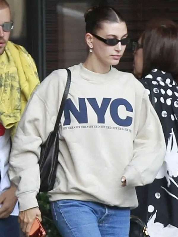 NYC 2026 Hailey Bieber Sweatshirt
