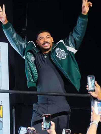 Aaron Pierre Lanterns 2026 Avirex Varsity Jacket
