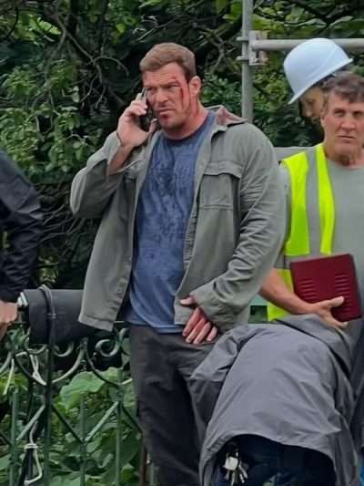 Reacher S04 Alan Ritchson Cotton Shacket