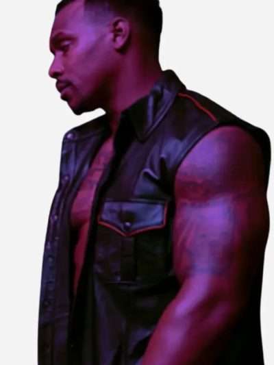 All The Queens Men S05 Michael Bolwaire Leather Vest