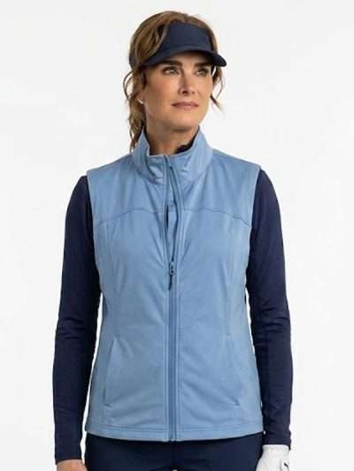 Allison Chandler Youre Killing Me Blue Vest