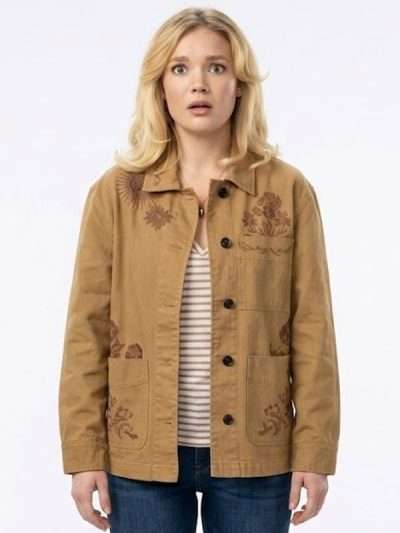 Youre Killing Me S01 Amalia Williamson Brown Cotton Jacket