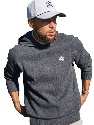 American Century Championship Stephen Curry Grey Sweatshirt