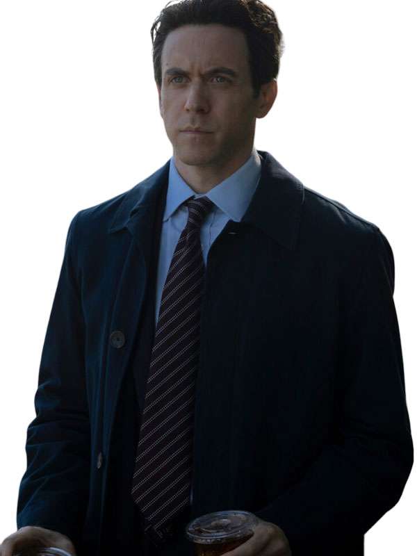 Silo S03 Ashley Zukerman Blue Coat