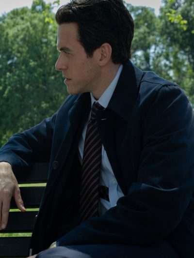 Ashley Zukerman Silo Season 03 Blue Coat