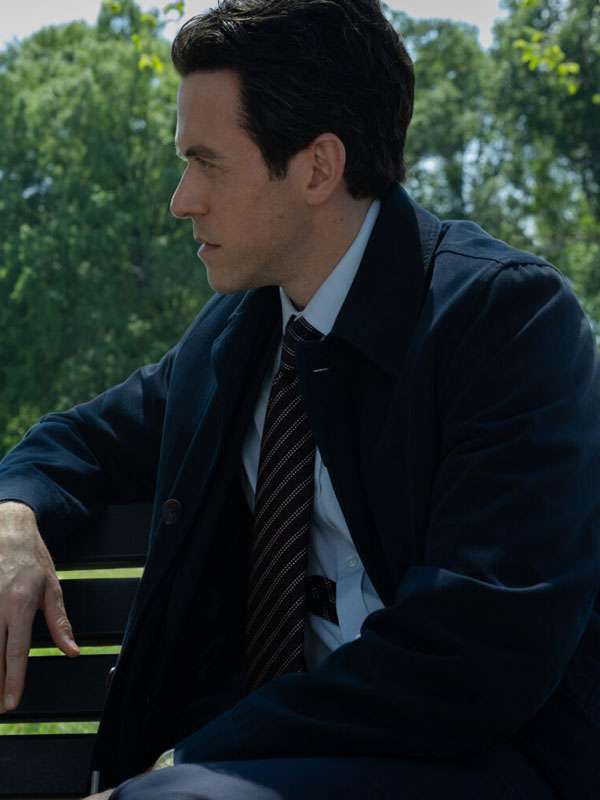 Ashley Zukerman Silo Season 03 Blue Coat