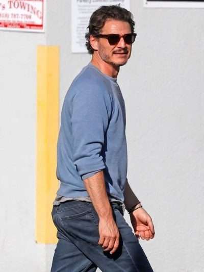 Behemoth! 2026 Pedro Pascal Blue Sweatshirt