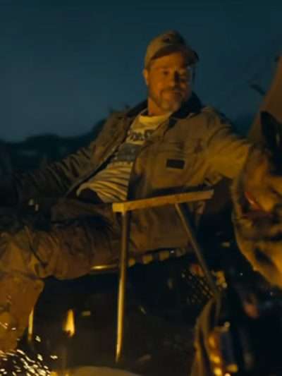 Brad Pitt Heart of the Beast 2026 Beige Jacket