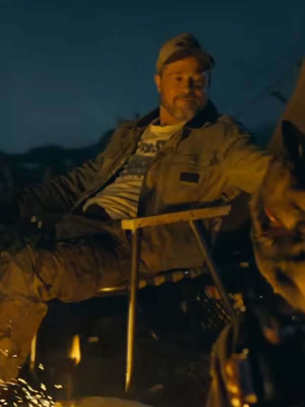 Brad Pitt Heart of the Beast 2026 Beige Jacket