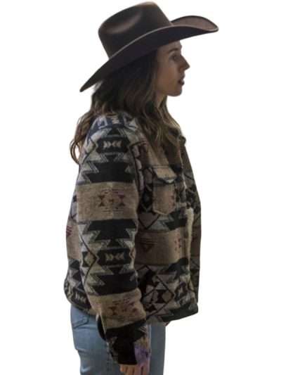 Chloe Mackenzie Fire Country Aztec Jacket