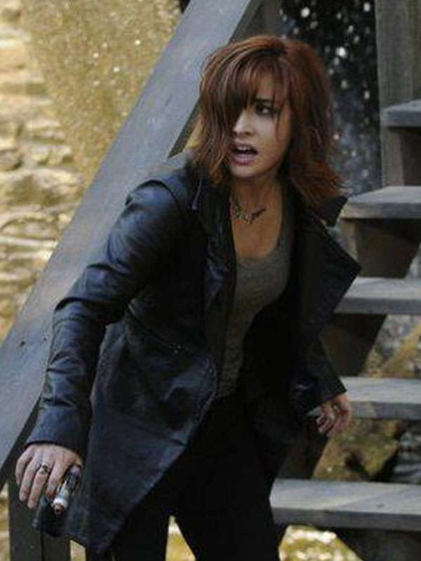 Claudia Donovan Warehouse 13 S04 Leather Coat