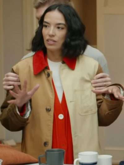 Danielle Olivera In The City S01 Colorblock Coat