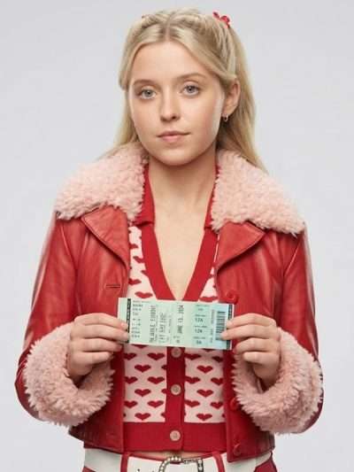Elle Woods Elle 2026 Shearling Leather Jacket