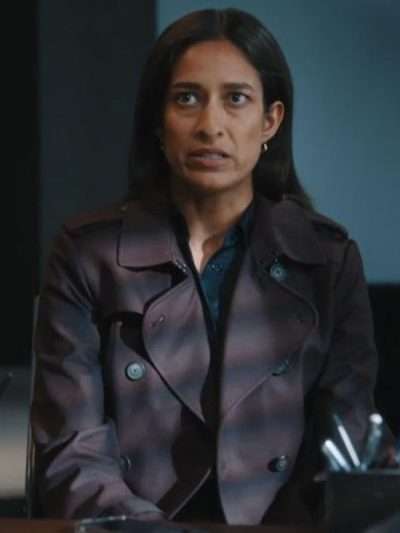 Emma Harvie Ground Up 2026 Burgundy Trench Coat