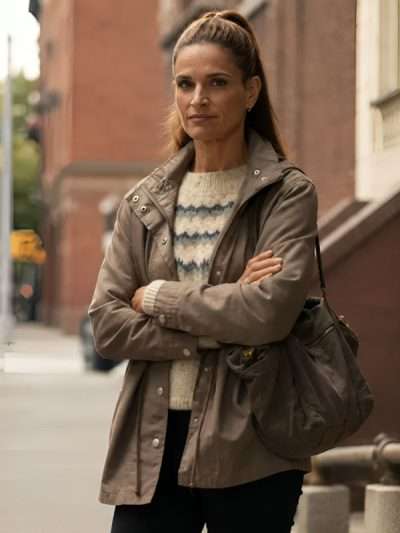 Fantasy Life Dianne Cohen Brown Cotton Jacket