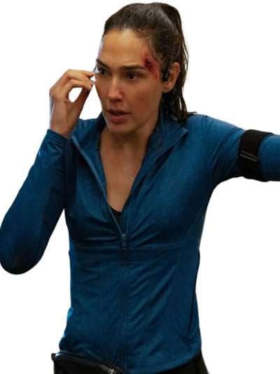 Buy The Runner 2026 Gal Gadot Blue Track Jacket