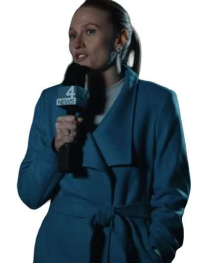 Ground Up Alicia Shearwater Blue Coat