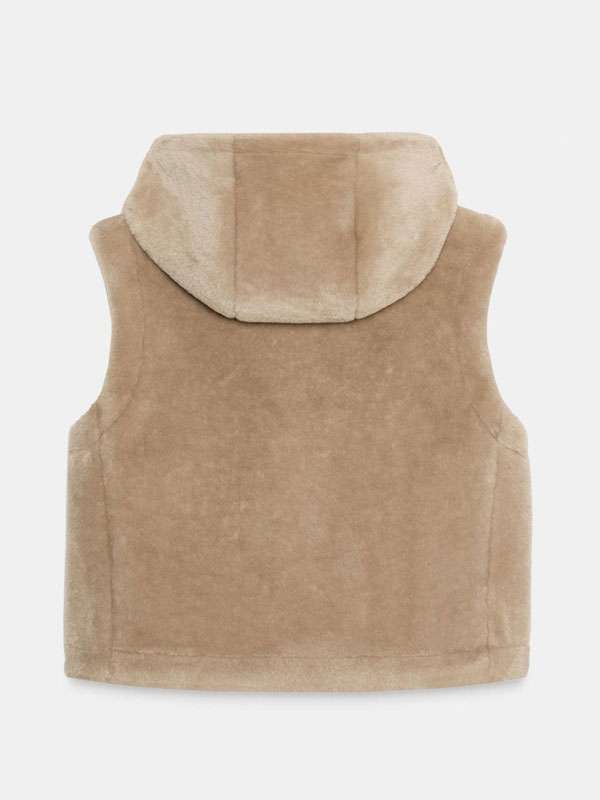 Heidi Grace Engerman Ransom Canyon S02 Beige Shearling Vest