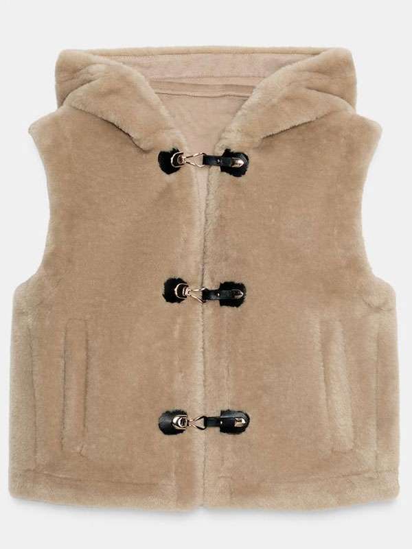 Heidi Grace Engerman Ransom Canyon 2026 Shearling Hooded Vest