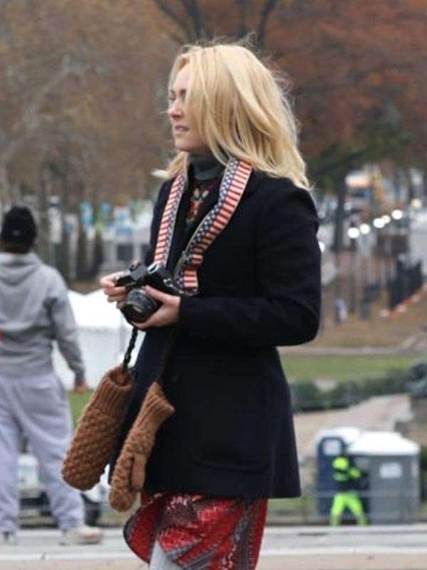 I Play Rocky 2026 AnnaSophia Robb Black Coat