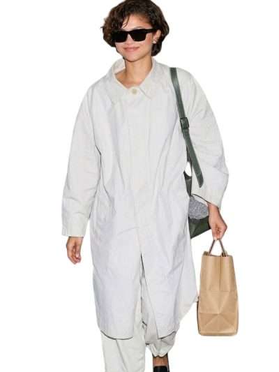 Zendaya JFK Airport New York City 2026 Coat