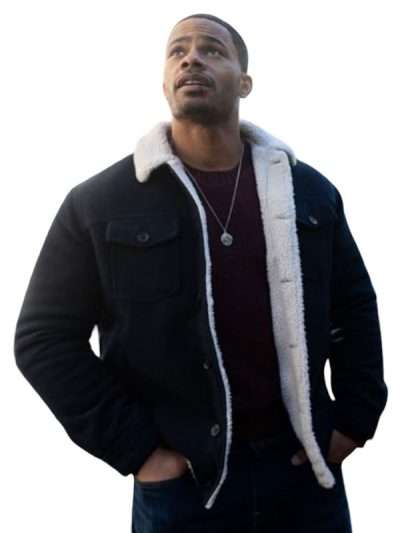 Fire Country S04 Jake Crawford Shearling Jacket