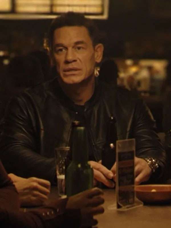 John Cena Matchbox the Movie 2026 Leather Jacket