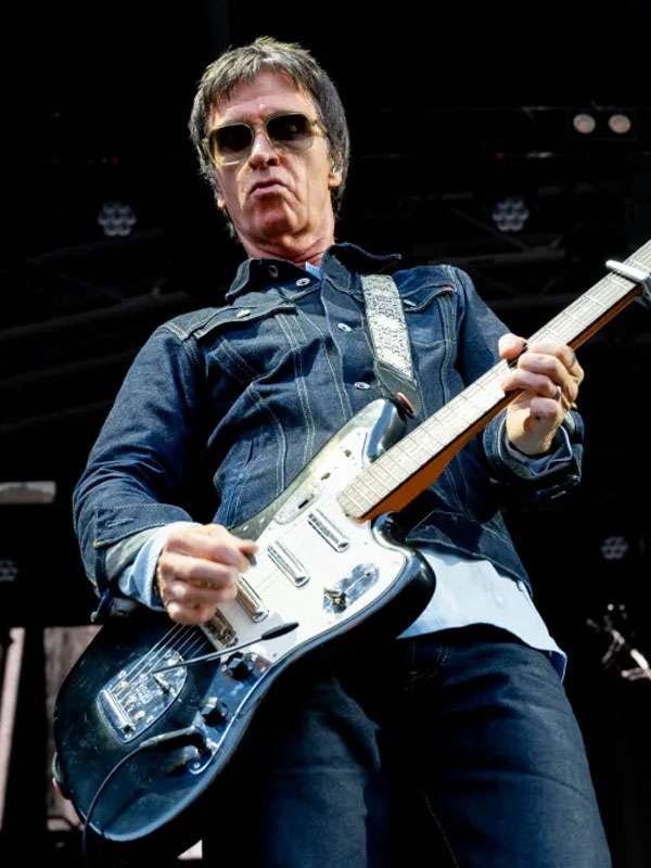 Johnny Marr Castlefield Bow In Manchester Blue Jacket