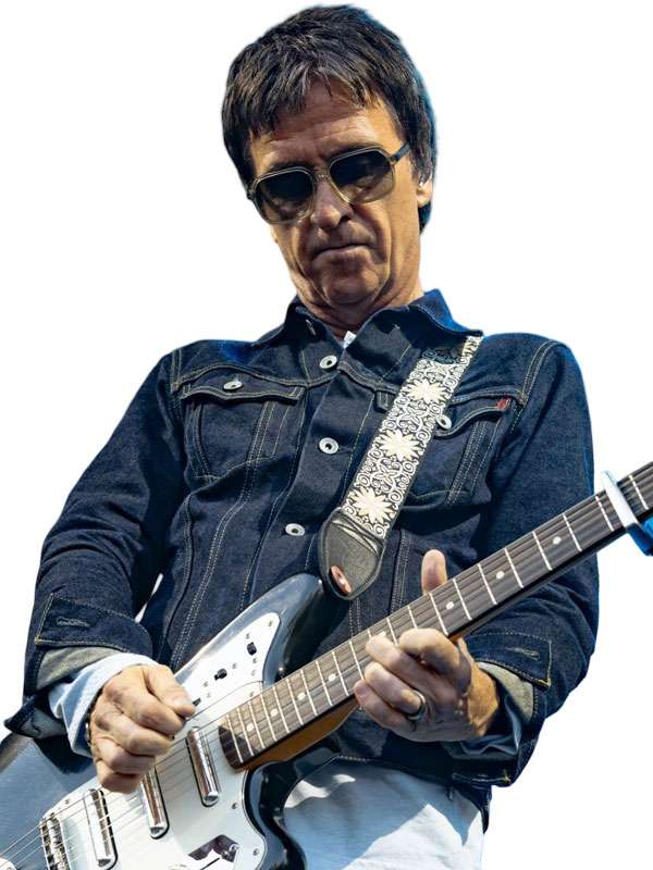 Johnny Marr Castlefield Bow In Manchester Blue Jacket