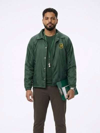All American S07 Jordan Baker Green Jacket