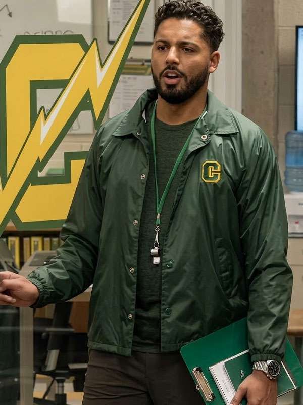 Jordan Baker All American 2025 Green Track Jacket