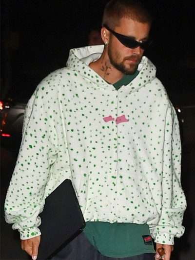 Justin Bieber FIFA World Cup 2026 Dotted Hoodie